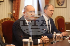 Президентство - Румен Радев - Люпчо Георгиевски - среща