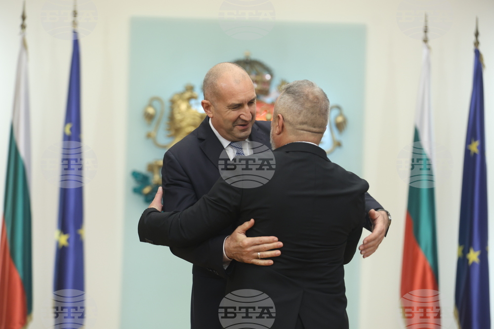 Президентство - Румен Радев - Люпчо Георгиевски - среща