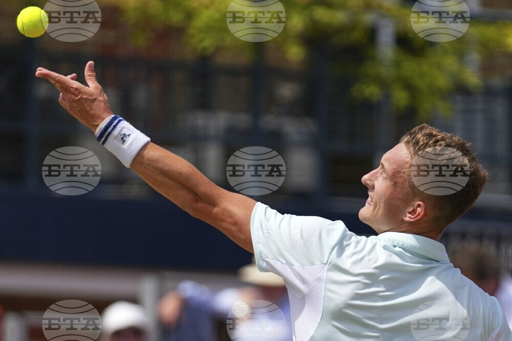 Britain Queens Club Tennis