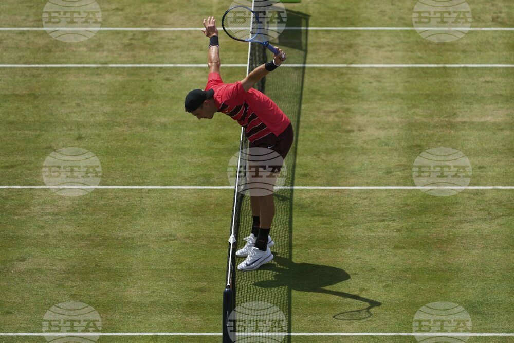 APTOPIX Britain Queens Club Tennis