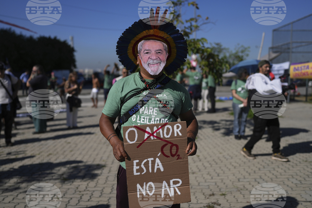 Brazil Amazon Oil Protest