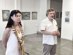 Ямбол - ретроспективна изложба Александрина Игнатова - откриване