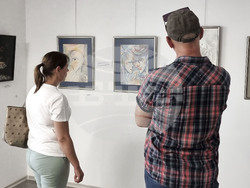 Ямбол - ретроспективна изложба Александрина Игнатова - откриване