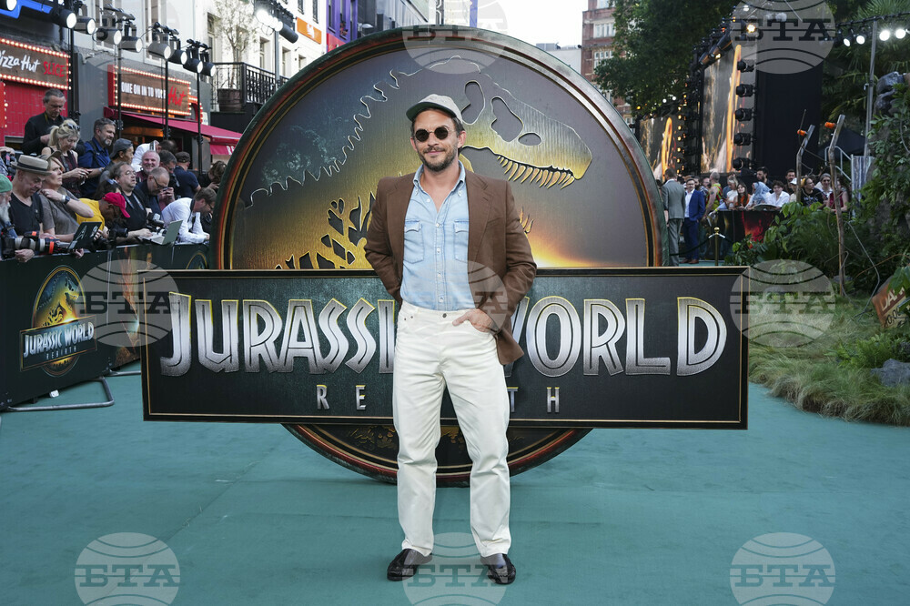 APTOPIX Britain Jurassic World Rebirth World Premiere