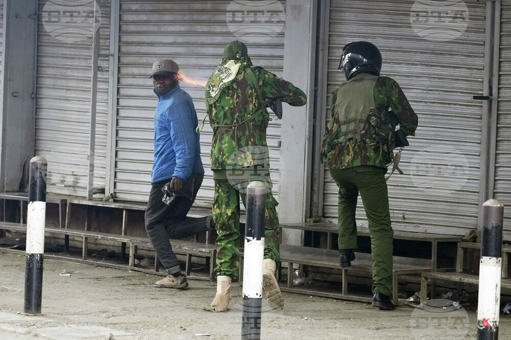 Kenya Police Shooting Photos