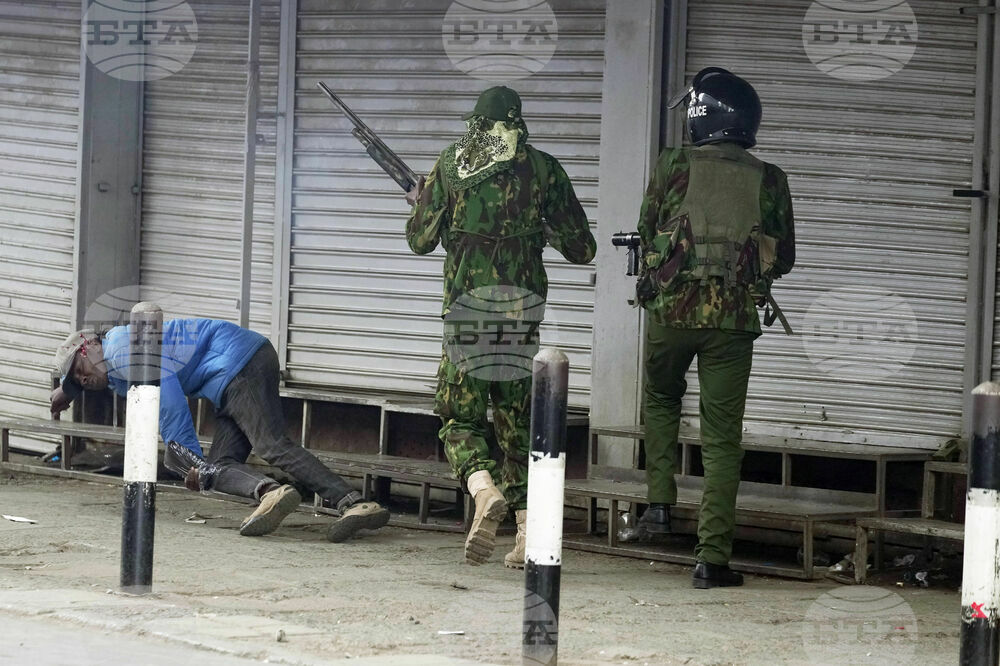 Kenya Police Shooting Photos