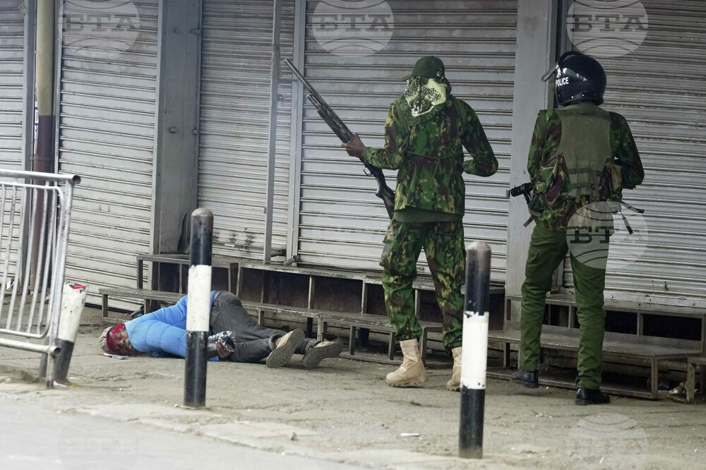 Kenya Police Shooting Photos