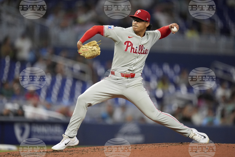 Phillies Marlins Baseball
