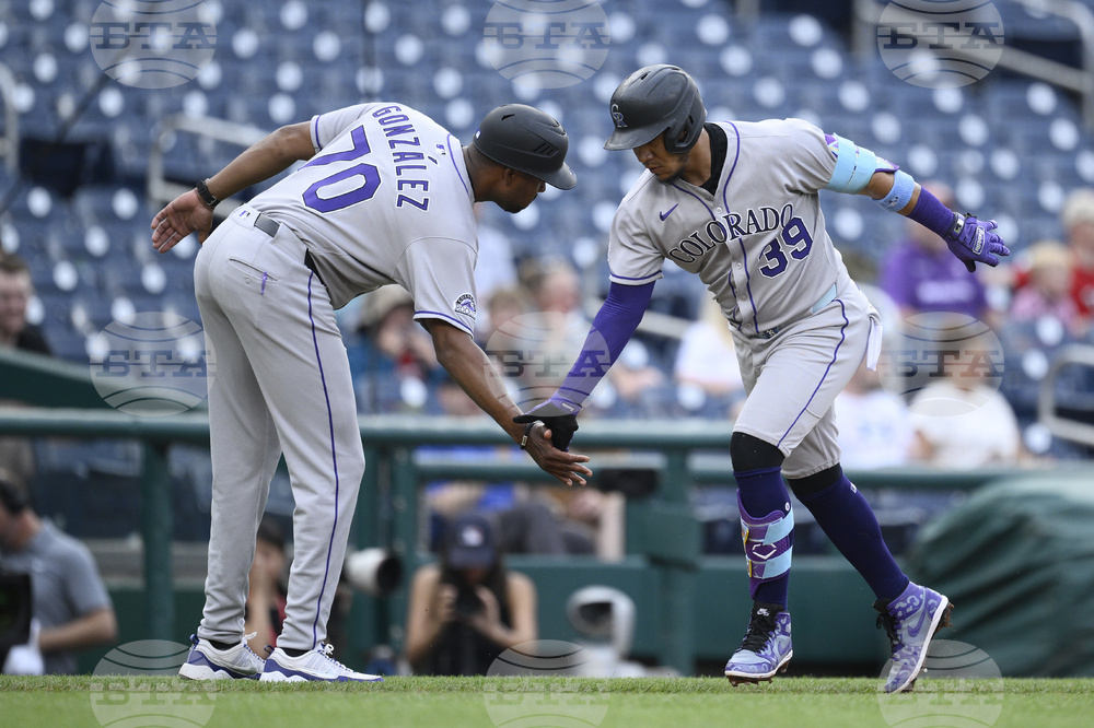 Rockies Nationals Baseball