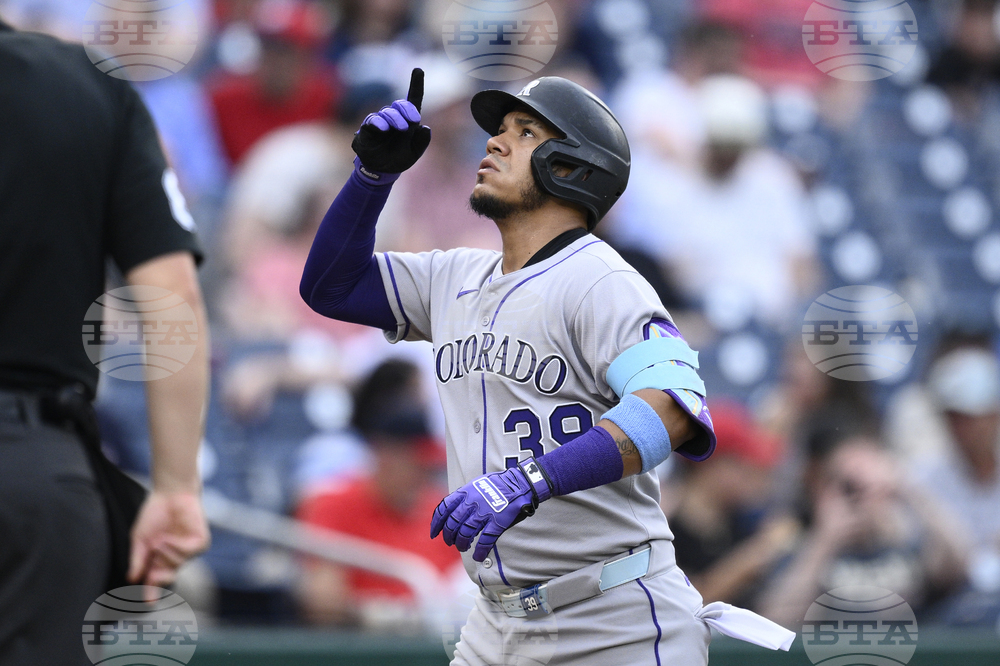 Rockies Nationals Baseball