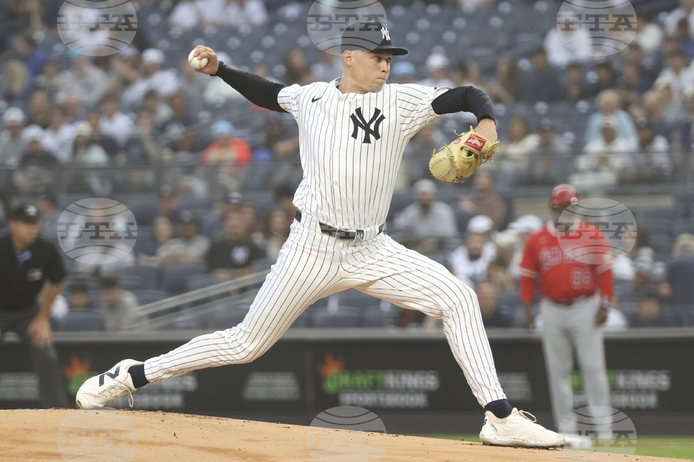 Angels Yankees Baseball
