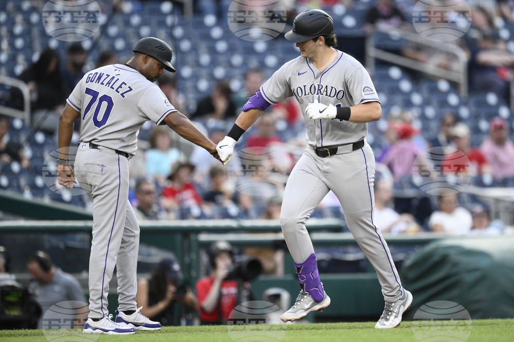 Rockies Nationals Baseball
