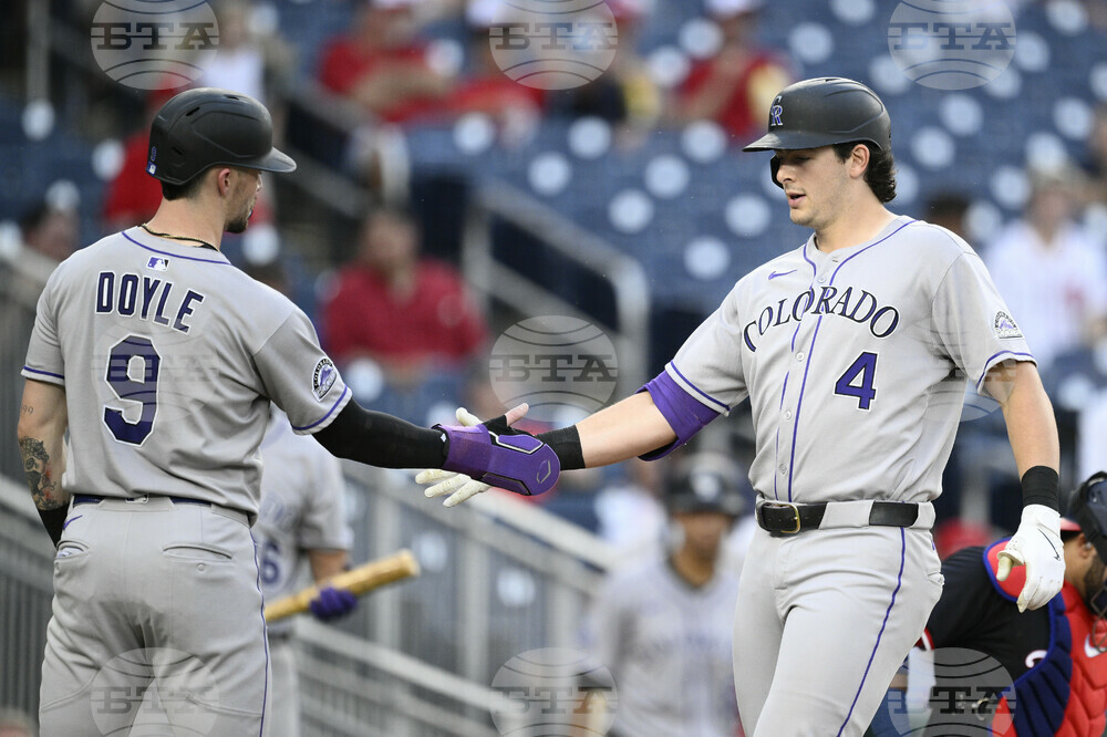 Rockies Nationals Baseball