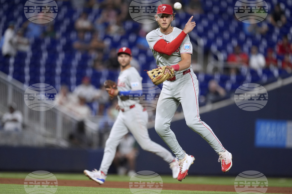 Phillies Marlins Baseball
