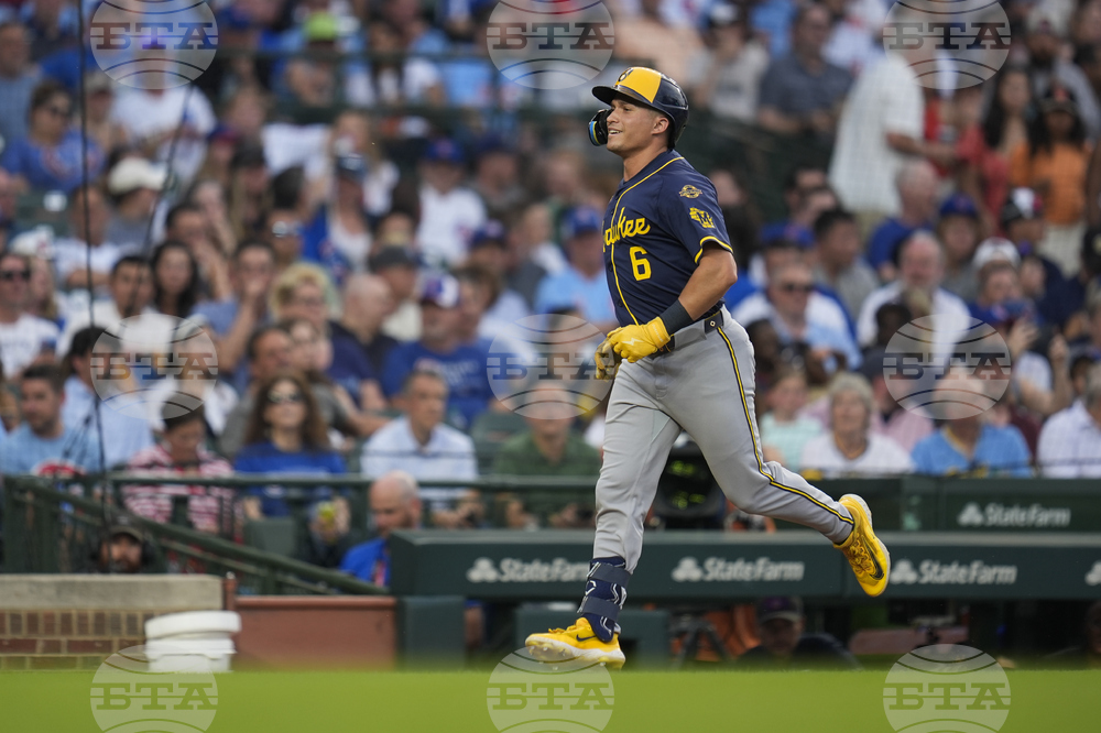 Brewers Cubs Baseball