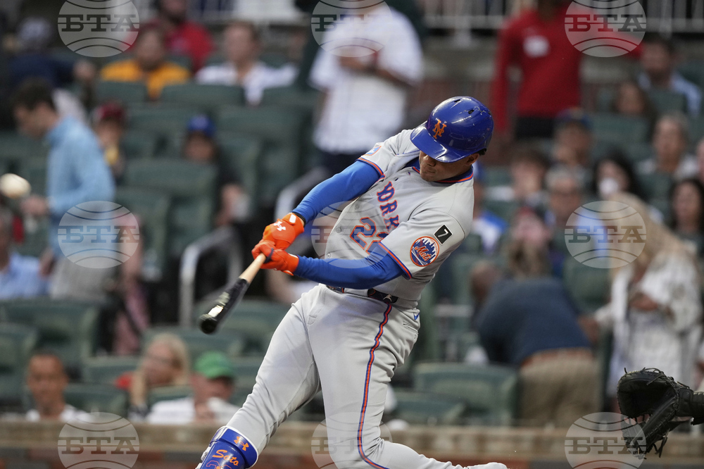 Mets Braves Baseball