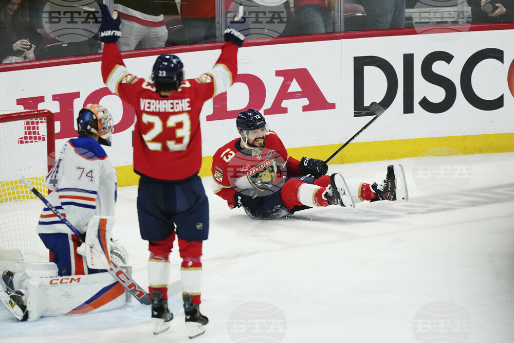 Stanley Cup Oilers Panthers Hockey