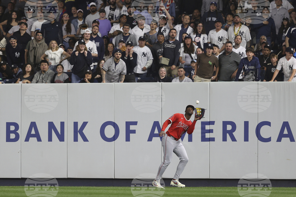 Angels Yankees Baseball