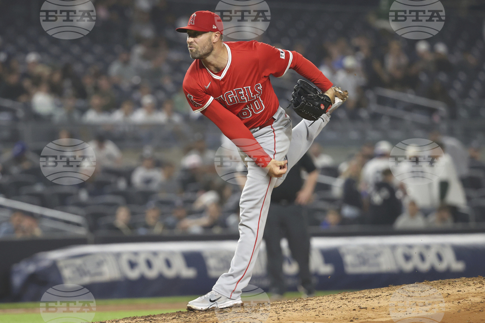 Angels Yankees Baseball