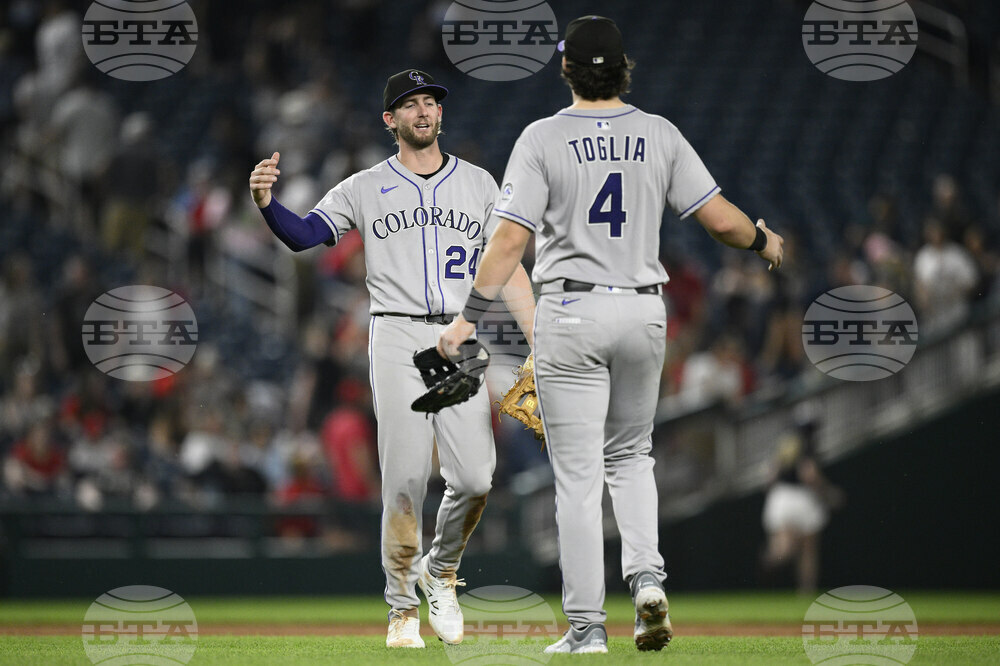 Rockies Nationals Baseball