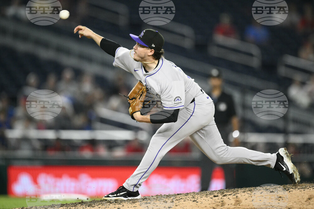 Rockies Nationals Baseball