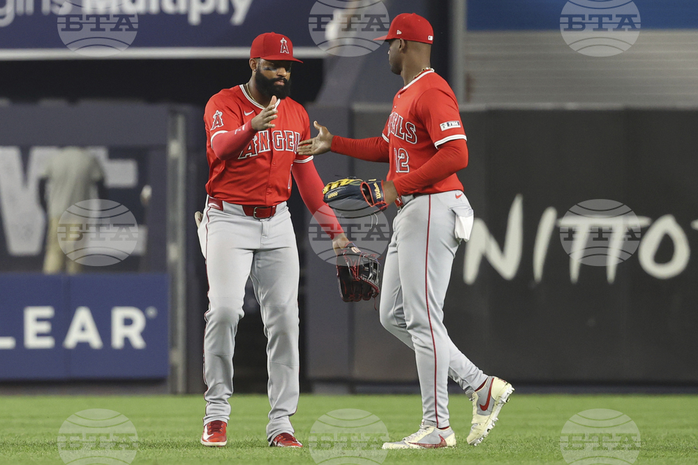 Angels Yankees Baseball