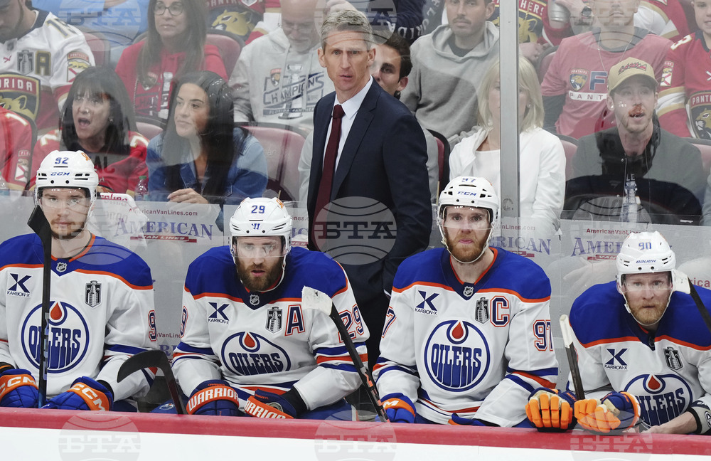 Stanley Cup Oilers Panthers Hockey