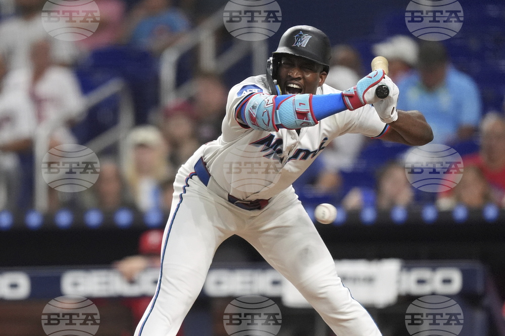 Phillies Marlins Baseball