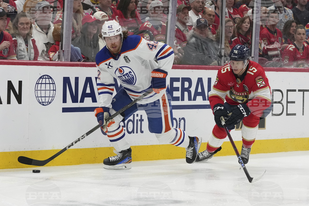 Stanley Cup Oilers Panthers Hockey