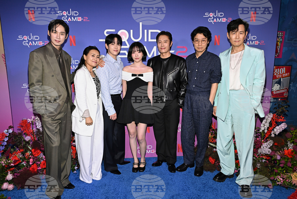 NY "Squid Game" Cast Photo Call
