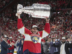 APTOPIX Stanley Cup Oilers Panthers Hockey