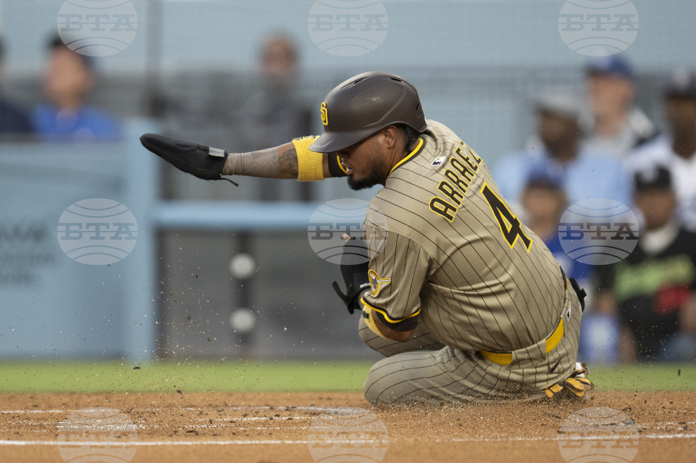 Padres Dodgers Baseball
