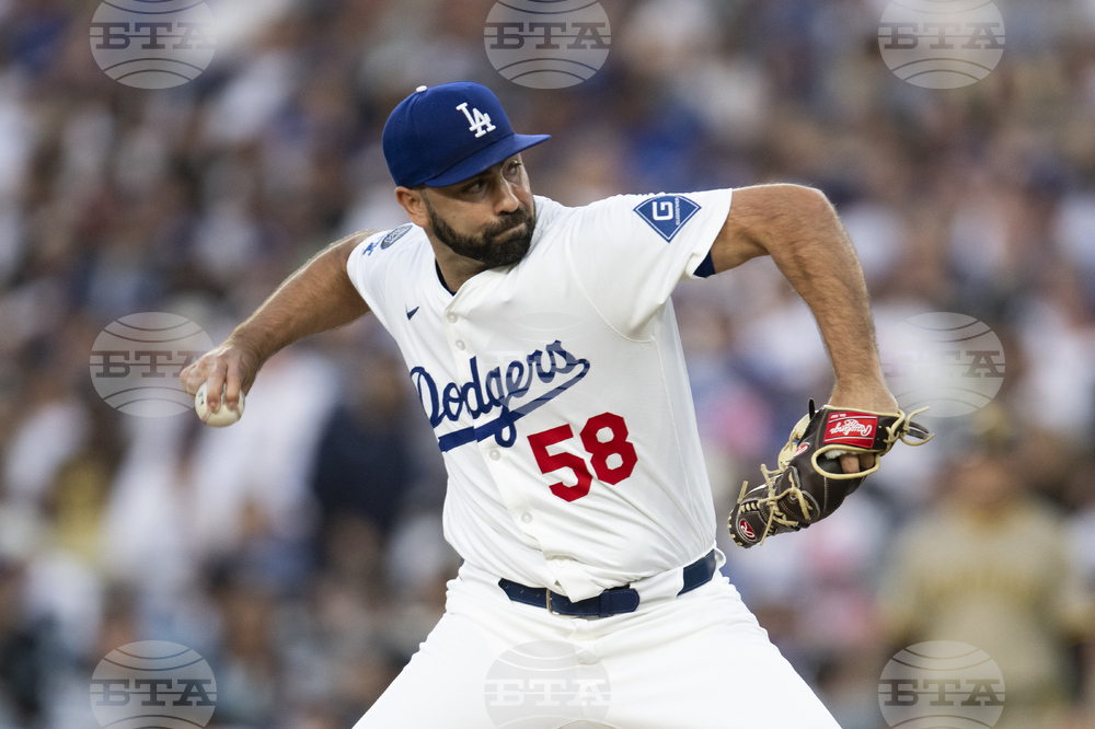 Padres Dodgers Baseball
