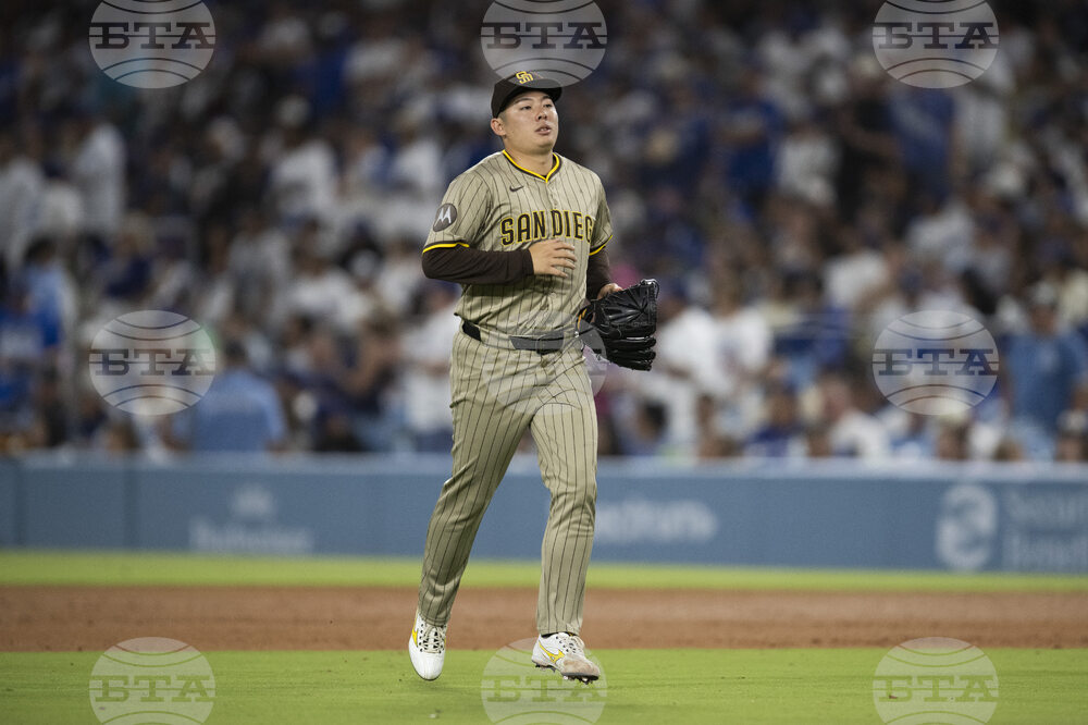 Padres Dodgers Baseball