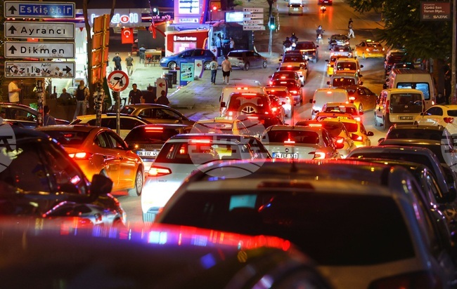 Броят на регистрираните превозни средства в Анкара наближава 3 милиона, според данни на Турския статистически институт