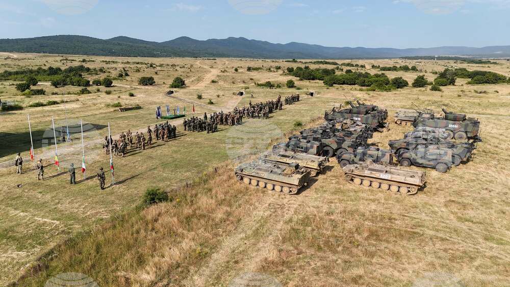 Министерство на отбраната: Военнослужещи от четири нации участват в Многонационалното учение „PLATINUM LION 25“