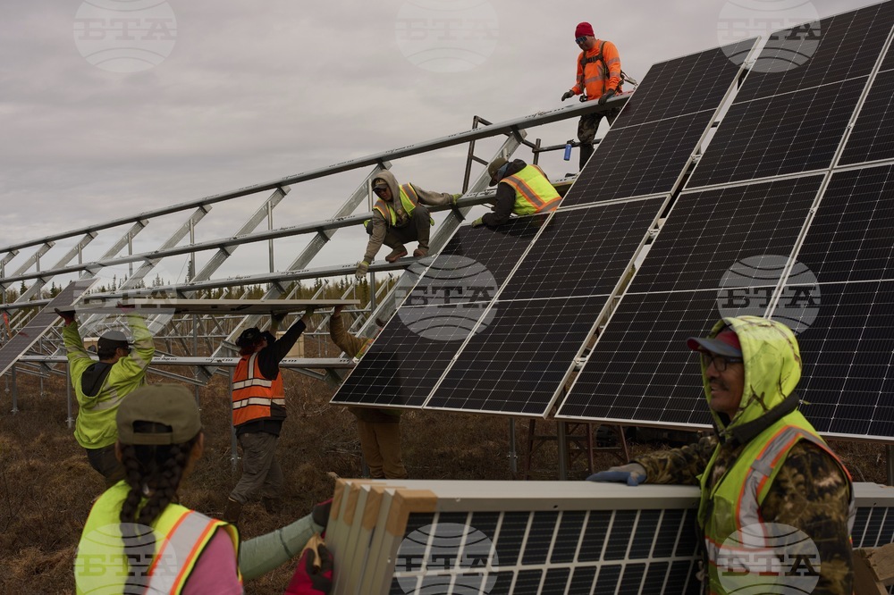 APTOPIX Climate Alaska Renewable Community