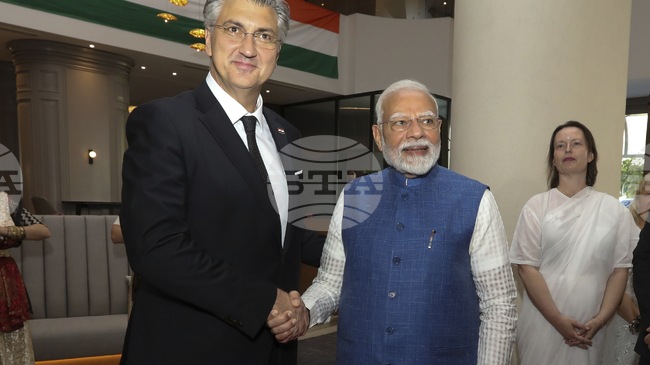 Хърватия е готова да играе ключова роля в търговския коридор на Индия към Европа, каза хърватският премиер Андрей Пленкович в Делхи