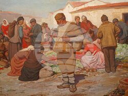 Картини за близо 350 хиляди евро бяха продадени на търг в София. Снимка: Artmark