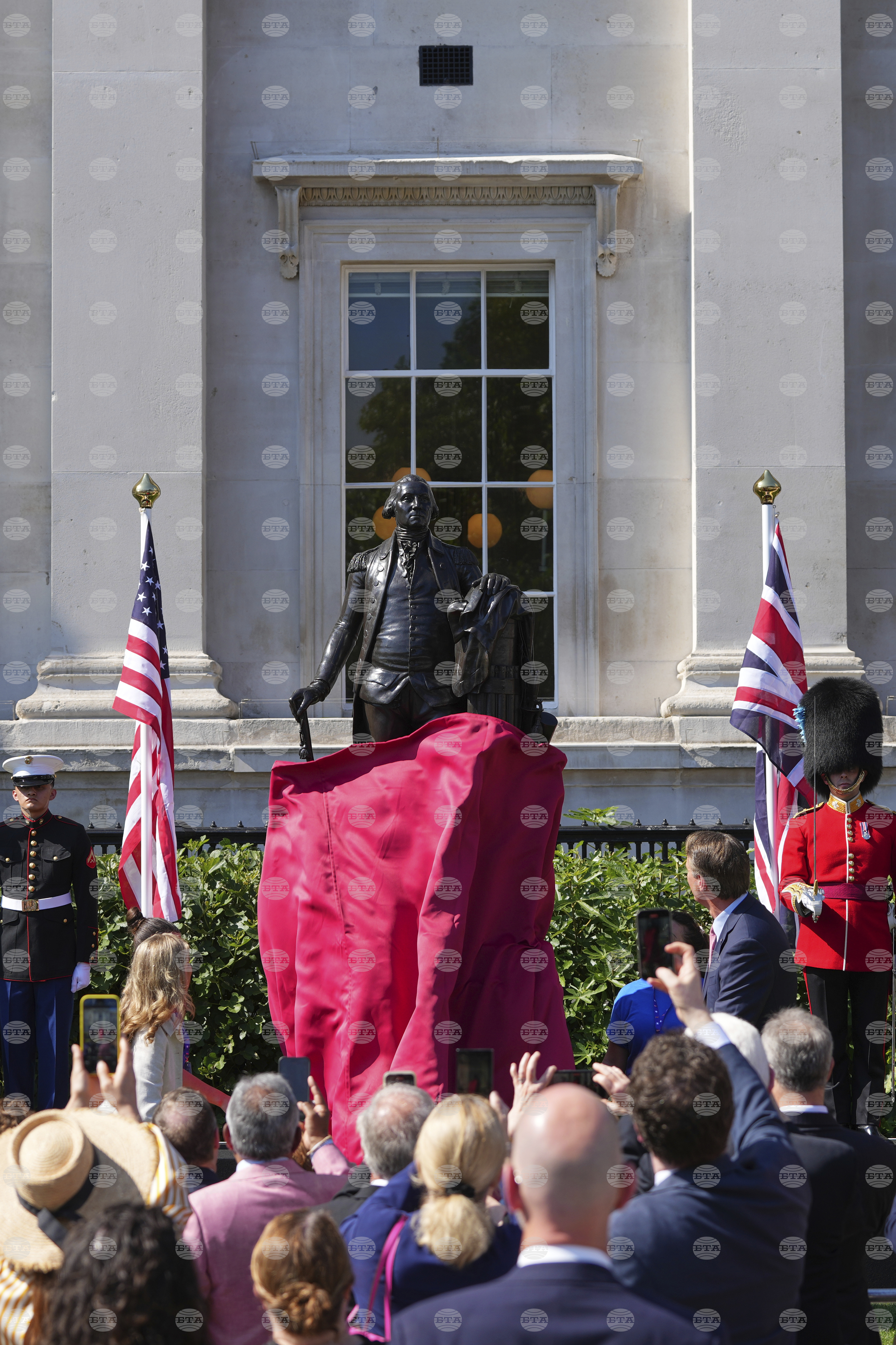 Britain Statue Rededication