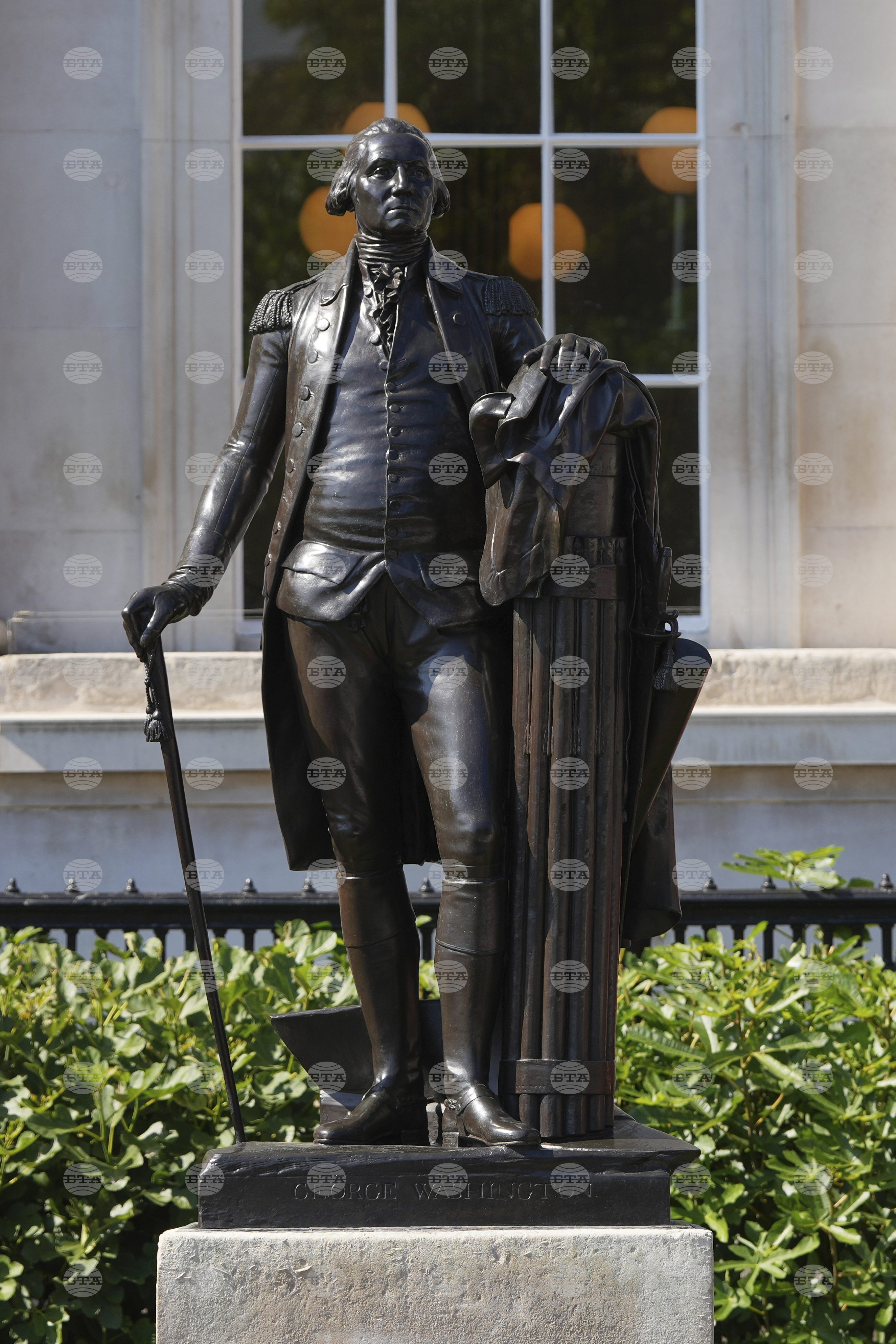Britain Statue Rededication