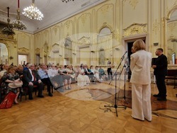 Мария Конакчиева представя книгата си „Влюбена в живота“, снимки – Даниел Димитров/БТА