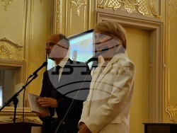 Мария Конакчиева представя книгата си „Влюбена в живота“, снимки – Даниел Димитров/БТА