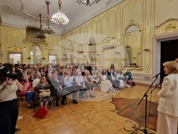 Мария Конакчиева представя книгата си „Влюбена в живота“, снимки – Даниел Димитров/БТА