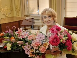 Мария Конакчиева представя книгата си „Влюбена в живота“, снимки – Даниел Димитров/БТА