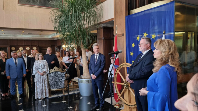 Denmark Takes Over EU Council Presidency from Poland at Ceremony in Sveti Vlas