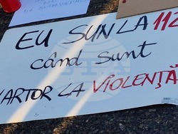 Румъния - протест срещу насилието над жени