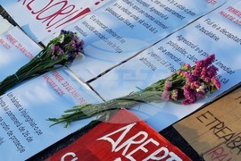 Румъния - протест срещу насилието над жени