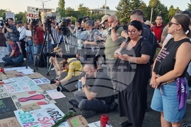 Румъния - протест срещу насилието над жени