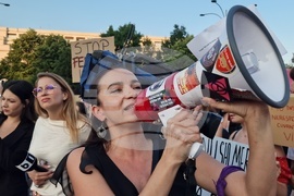 Румъния - протест срещу насилието над жени